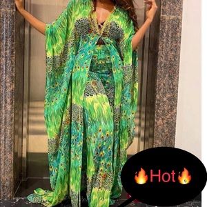 Gorgeous duster with matching pants